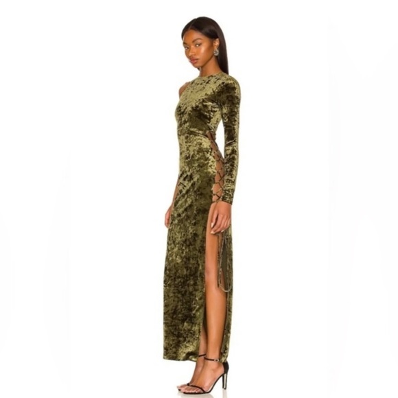 Camila Coelho Gabriel Maxi Dress in Olive Green
NWT - Picture 2 of 7